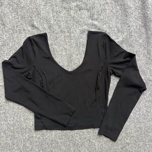 lululemon athletica Black Long Sleeve Top